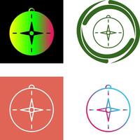 Compass Icon Design vector