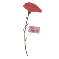 rosa flor para mãe png