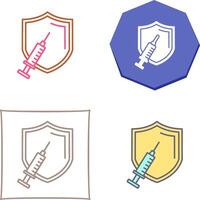 Vaccination Icon Design vector