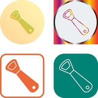 Bottle Opener Icon Design vector