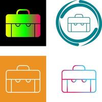 Suitcase Icon Design vector