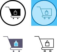 Unique Cart Icon Design vector