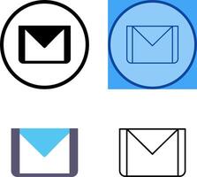 Unique Email Icon Design vector