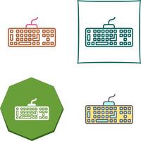 Keyboard Icon Design vector