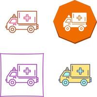 Ambulance Icon Design vector