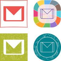 Unique Email Icon Design vector