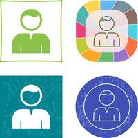 Unique User Icon Design vector