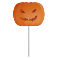 klubba pumpa halloween ClipArt platt design ikon isolerat på transparent bakgrund, 3d framställa halloween begrepp png