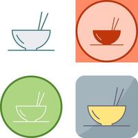 Unique Food Icon Design vector