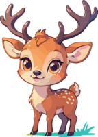 The Deers Animal Cartoon Clipart png