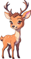 The Deers Animal Cartoon Illustration png