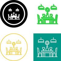 Table Icon Design vector