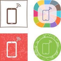 Unique Connected Device Icon Design vector