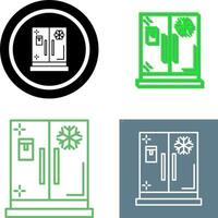 Fridge Icon Design vector