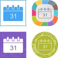 Unique Calendar Icon Design vector