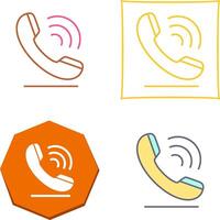 Phone Call Icon Design vector