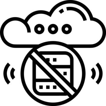 Storage data icon symbol image for database illustration vector