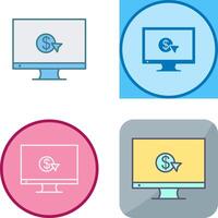 Unique Pay Per Click Icon Design vector