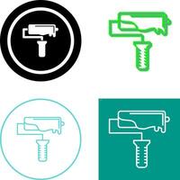 Roller Icon Design vector