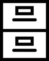 Storage data icon symbol image vector