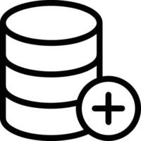 Storage data icon symbol image vector