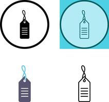 Unique Sale Tag Icon Design vector