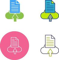 File Upload Icon Design vector