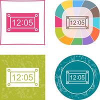 Unique Timer Icon Design vector