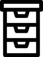 Storage data icon symbol image for database illustration vector