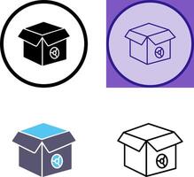 Unique Seo Packages Icon Design vector