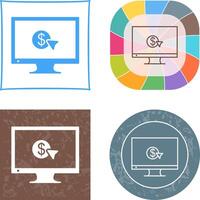 Unique Pay Per Click Icon Design vector