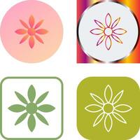 Flower Icon Design vector