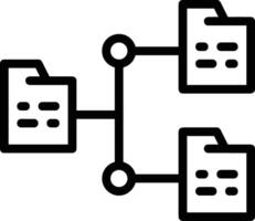 Storage data icon symbol image for database illustration vector