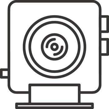 Storage data icon symbol image for database illustration vector