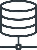 Storage data icon symbol image vector
