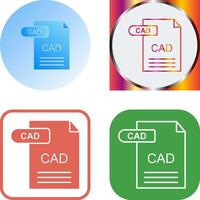 CAD Icon Design vector