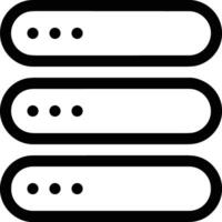 Storage data icon symbol image vector