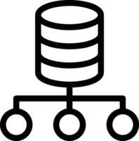 Storage data icon symbol image vector