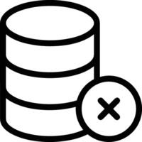 Storage data icon symbol image vector