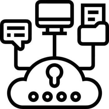 Storage data icon symbol image vector