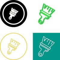 Paint Brush Icon Design vector