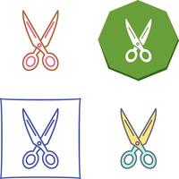 Scissors Icon Design vector