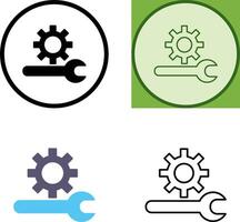 Unique Technical Support Icon Design vector