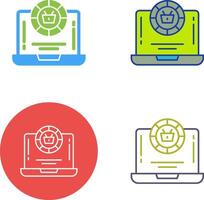 Token Icon Design vector