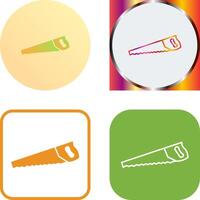 Handsaw Icon Design vector