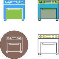 Oven Icon Design vector