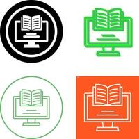 Monitor Icon Design vector