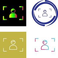 Unique Focus Icon Design vector