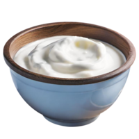 Sour cream in bowl and mayonnaise yogurt png