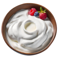 delicioso baya yogur con Fresco bayas png